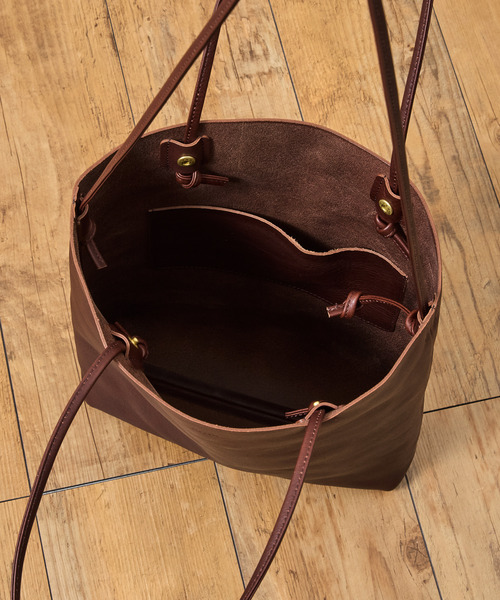 SLOW スロウ / cb-utility tote bag-M クロムステアレザー2WAY