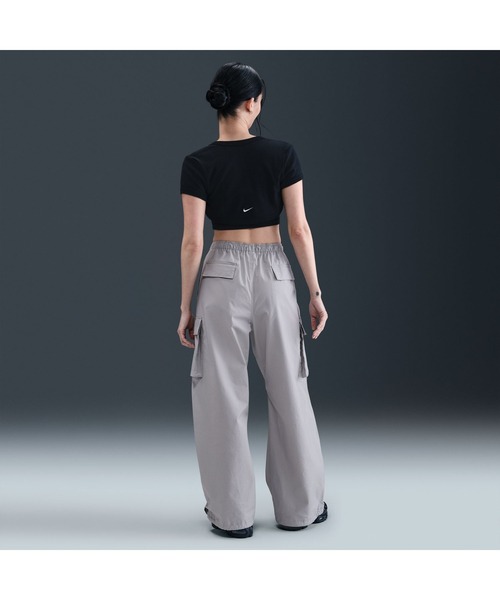 ☆人気☆【NIKE】☆W NSW WOVEN CARGO PANTS カーゴパンツ☆ ☆NIKE☆Trend Woven Cargo Pants☆カーゴパンツ ブラック (Nike