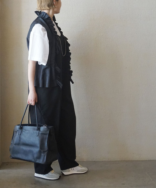 journal standard luxe ヴィンテージローンフリルジレ JOURNAL STANDARD LUXE（ジャーナルスタンダード ラックス）の