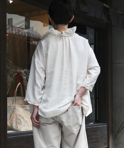 journal standard luxe ヴィンテージローンフリルジレ JOURNAL STANDARD LUXE（ジャーナルスタンダード ラックス）の
