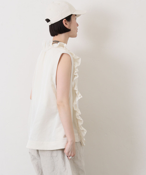 journal standard luxe ヴィンテージローンフリルジレ JOURNAL STANDARD LUXE（ジャーナルスタンダード ラックス）の