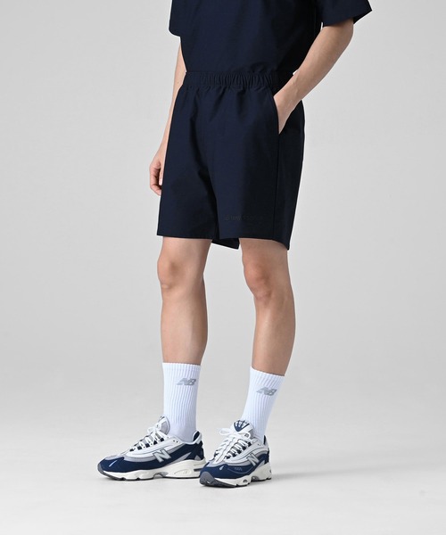 NEW BALANCE(ニューバランス)の「MET24 Shorts(その他パンツ・メンズ・ブラック/グレイッシュベージュ/ネイビー・SMALL/MEDIUM/LARGE/X-LARGE)」の1枚目の写真