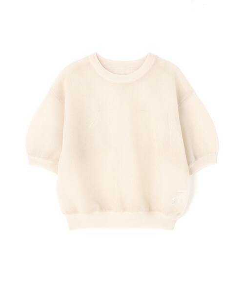 NATURAL BEAUTY BASIC(ナチュラルビューティーベーシック)の「◇シアーフォルムニット(ニット/セーター・レディース・ダークオレンジ/オフホワイト/ブラック・FREE)」の13枚目の写真