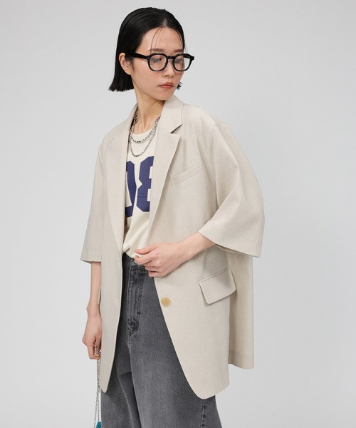 BABYLONE キャンバスリネンジャケット BABYLONE（バビロン）の「キャンバスリネンジャケット（）」 - WEAR