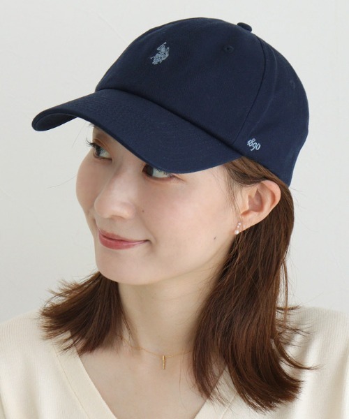 U.S. POLO ASSN.（ユーエスポロアッスン）の「【U.S.POLO ASSN.】ロゴキャップ（キャップ・レディース・ブラック/ベージュ/ネイビー・FREE）」の14枚目の写真