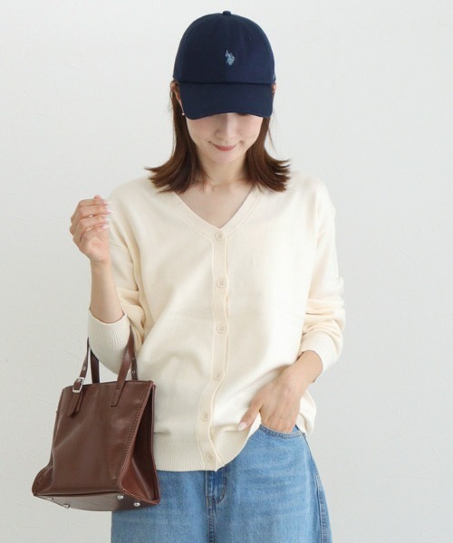 U.S. POLO ASSN.（ユーエスポロアッスン）の「【U.S.POLO ASSN.】ロゴキャップ（キャップ・レディース・ブラック/ベージュ/ネイビー・FREE）」の16枚目の写真