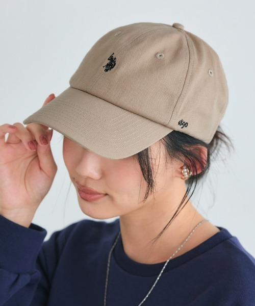 U.S. POLO ASSN.（ユーエスポロアッスン）の「【U.S.POLO ASSN.】ロゴキャップ（キャップ・レディース・ブラック/ベージュ/ネイビー・FREE）」の17枚目の写真