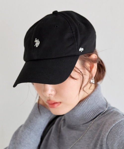 U.S. POLO ASSN.（ユーエスポロアッスン）の「【U.S.POLO ASSN.】ロゴキャップ（キャップ・レディース・ブラック/ベージュ/ネイビー・FREE）」の22枚目の写真
