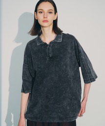 selle glant | SNOW-WASHED KANOKO POLO SHIRT/スノーウォッシュカノコポロシャツ(ポロシャツ)