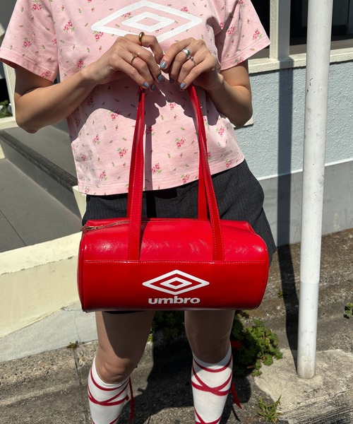 Casselini（キャセリーニ）の「[UMBRO × Casselini] ハートボストン（ボストンバッグ・レディース・シルバー/ブラウン/レッド/ブラック・FREE）」の11枚目の写真