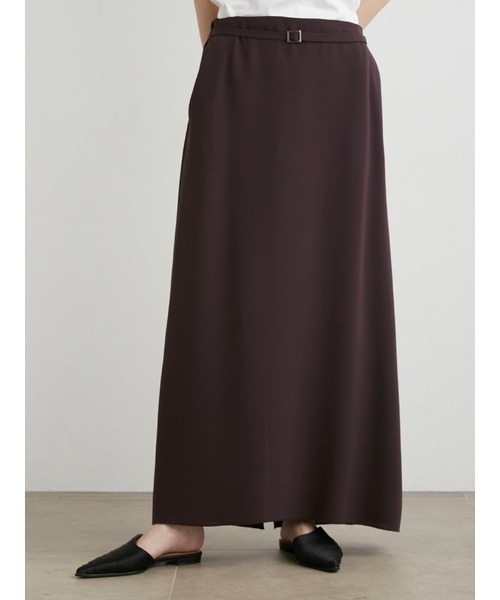 MIESROHE（ミースロエ）の「ﾍﾞﾙﾄﾏｷｼｽｶｰﾄ（スカート・レディース・グレー/ワインレッド/ブラック・0/1）」の22枚目の写真