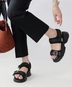 別注】 ＜BIRKENSTOCK＞ チューリッヒ ブラック/サンダル（サンダル