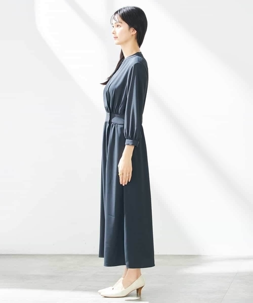 a.v.v（アーヴェヴェ）の「カシュクールワンピース（ワンピース・レディース・ネイビー・36/38/40/42/34）」の6枚目の写真