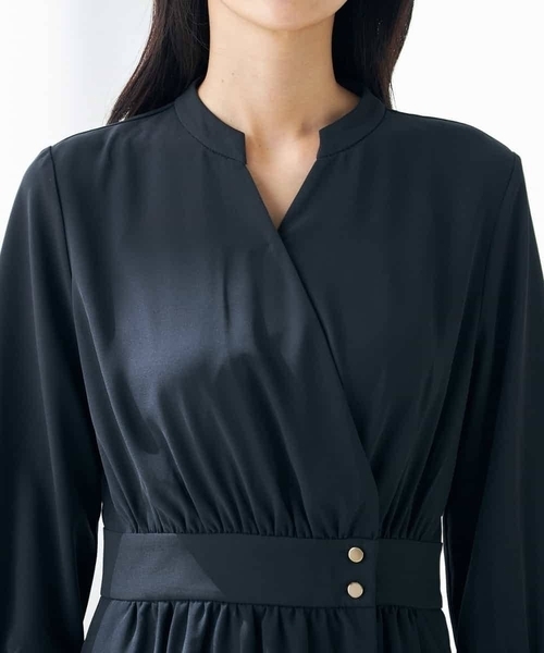 a.v.v（アーヴェヴェ）の「カシュクールワンピース（ワンピース・レディース・ネイビー・36/38/40/42/34）」の8枚目の写真