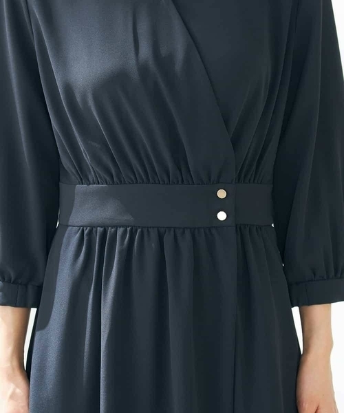 a.v.v（アーヴェヴェ）の「カシュクールワンピース（ワンピース・レディース・ネイビー・36/38/40/42/34）」の9枚目の写真