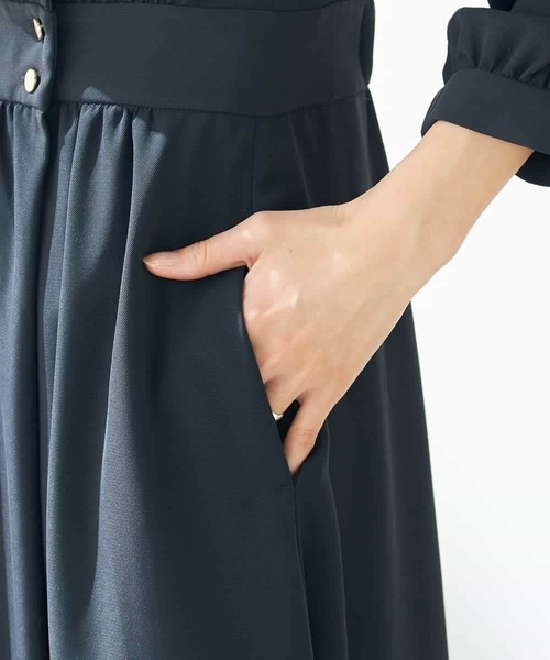 a.v.v（アーヴェヴェ）の「カシュクールワンピース（ワンピース・レディース・ネイビー・36/38/40/42/34）」の11枚目の写真