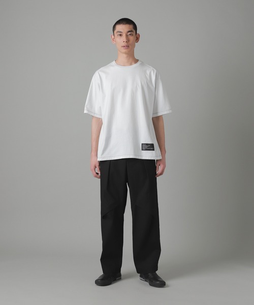 ZUCCa - ズッカ ドット デザイン Tシャツ 白 S)ドットプリントT（Tシャツ/カットソー）｜ZUCCa（ズッカ）の