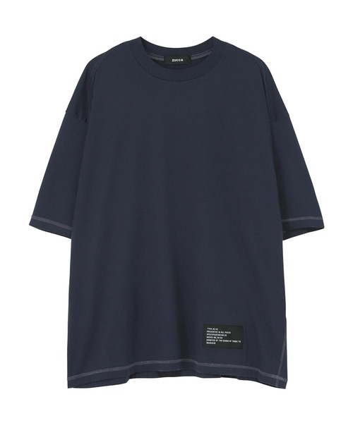 ズッカ ドット デザイン Tシャツ 白 ズッカ ドット デザイン Tシャツ 白