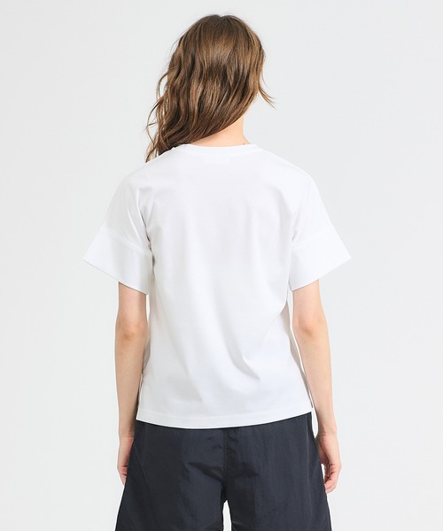 ESTNATION / アルビニ コットンスムース カフスTシャツ（T