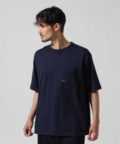 DENHAM(デンハム)の「DENHAM/デンハム/MIJ BASIC 7 POCKET SS TEE(Tシャツ/カットソー・メンズ・グレー/ネイビー/ブラック/ホワイト・S/M/L/XL)」の4枚目の写真