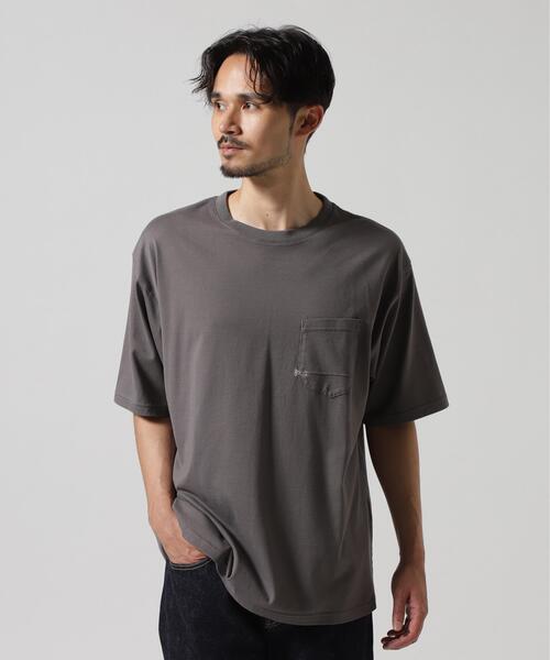 DENHAM(デンハム)の「DENHAM/デンハム/MIJ BASIC 7 POCKET SS TEE(Tシャツ/カットソー・メンズ・グレー/ネイビー/ブラック/ホワイト・S/M/L/XL)」の3枚目の写真