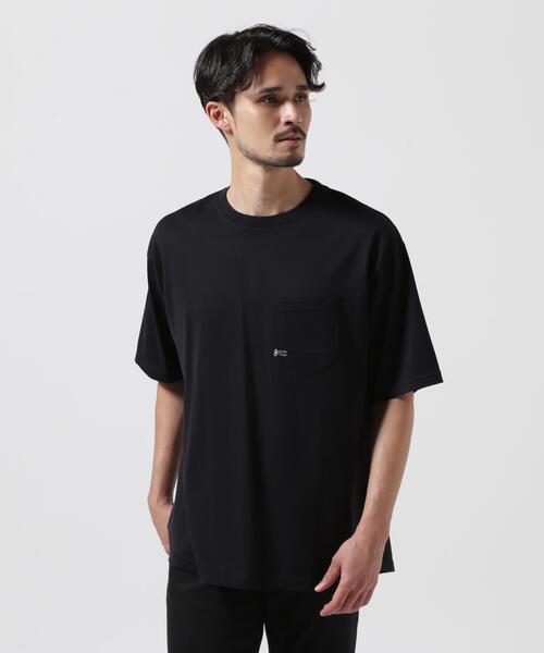 DENHAM(デンハム)の「DENHAM/デンハム/MIJ BASIC 7 POCKET SS TEE(Tシャツ/カットソー・メンズ・グレー/ネイビー/ブラック/ホワイト・S/M/L/XL)」の2枚目の写真