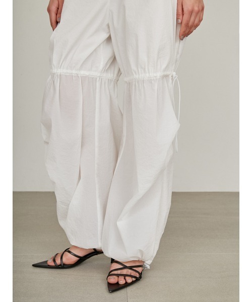 styling/（スタイリング）の「【S/S(エスバイエス)】＜ウォッシャブル・撥水＞イージーパンツ（その他パンツ・レディース・ライトグレー/ホワイト/ブラック・1/0）」の6枚目の写真