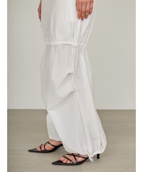 styling/（スタイリング）の「【S/S(エスバイエス)】＜ウォッシャブル・撥水＞イージーパンツ（その他パンツ・レディース・ライトグレー/ホワイト/ブラック・1/0）」の7枚目の写真