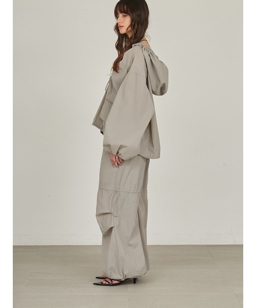 styling/（スタイリング）の「【S/S(エスバイエス)】＜ウォッシャブル・撥水＞イージーパンツ（その他パンツ・レディース・ライトグレー/ホワイト/ブラック・1/0）」の9枚目の写真