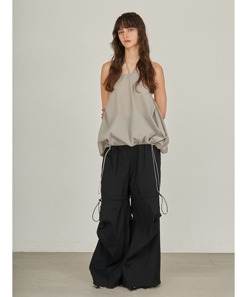 styling/（スタイリング）の「【S/S(エスバイエス)】＜ウォッシャブル・撥水＞イージーパンツ（その他パンツ・レディース・ライトグレー/ホワイト/ブラック・1/0）」の22枚目の写真