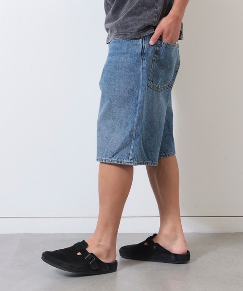 Levi's 569 ブラックショートパンツ W31L 478™ バギーカーゴ ショートパンツ ミディアムインディゴ