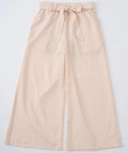 BILLABONG(ビラボン)の「BILLABONG レディース 【CHILLWEAR】 POLY LINEN LONG PANTS ロングパンツ 【2025年夏モデル】/ビラボンセットアップ対応ウエストゴムロングワイドパンツ(その他パンツ・レディース・ベージュ/ピンク系その他・MEDIUM/LARGE)」の10枚目の写真