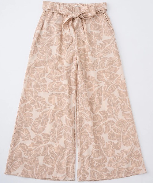 BILLABONG(ビラボン)の「BILLABONG レディース 【CHILLWEAR】 POLY LINEN LONG PANTS ロングパンツ 【2025年夏モデル】/ビラボンセットアップ対応ウエストゴムロングワイドパンツ(その他パンツ・レディース・ベージュ/ピンク系その他・MEDIUM/LARGE)」の3枚目の写真