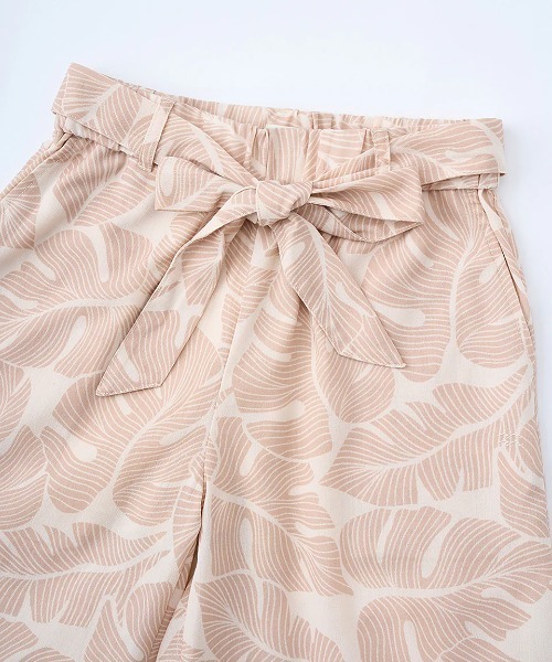 BILLABONG(ビラボン)の「BILLABONG レディース 【CHILLWEAR】 POLY LINEN LONG PANTS ロングパンツ 【2025年夏モデル】/ビラボンセットアップ対応ウエストゴムロングワイドパンツ(その他パンツ・レディース・ベージュ/ピンク系その他・MEDIUM/LARGE)」の5枚目の写真
