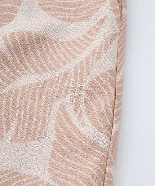 BILLABONG(ビラボン)の「BILLABONG レディース 【CHILLWEAR】 POLY LINEN LONG PANTS ロングパンツ 【2025年夏モデル】/ビラボンセットアップ対応ウエストゴムロングワイドパンツ(その他パンツ・レディース・ベージュ/ピンク系その他・MEDIUM/LARGE)」の9枚目の写真