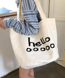 helloロゴトートバッグ