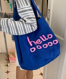 helloロゴトートバッグ
