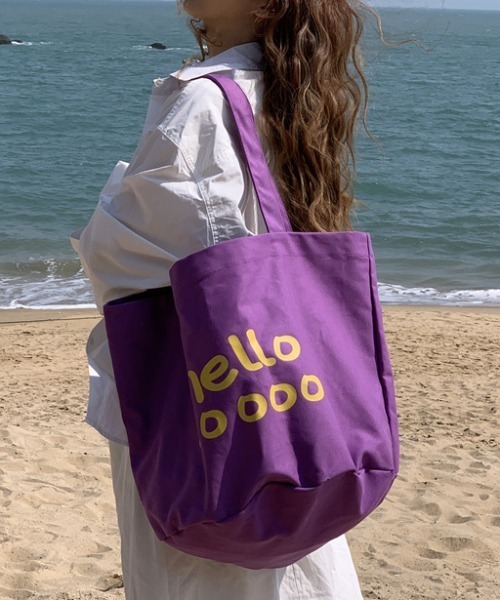 ALDEAのロゴ入り限定トートバッグ セール】helloロゴトートバッグ（トートバッグ）｜Vipoa