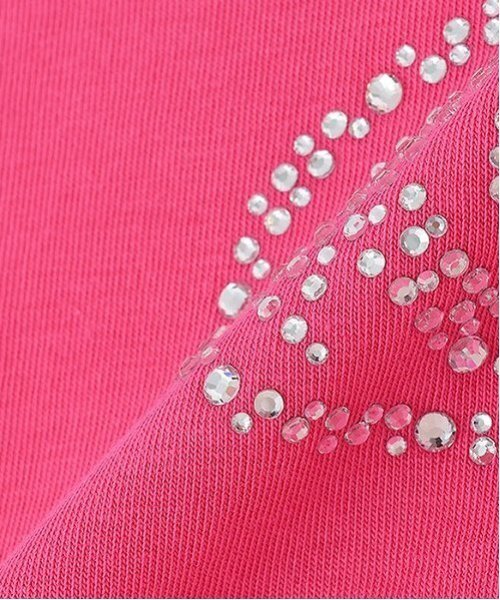 X-girl Stages(エックスガールステージス)の「ラインストーンロゴノースリーブトップス(タンクトップ・キッズ・ブラック/オフホワイト/スモークピンク・110cm/100cm/90cm/140cm/130cm/120cm)」の11枚目の写真