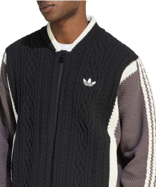 adidas RETRO REMIX CARDIGAN / アディダス レトロ リミックス