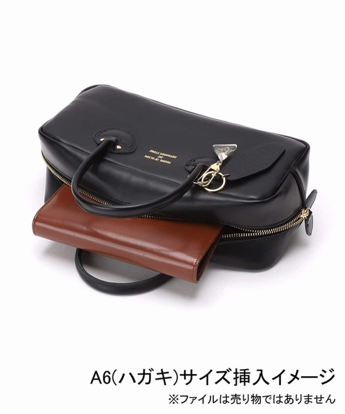 フレームワーク　ヤングアンドオルセン 別注　チャームワイドボトルバッグ　ブラウン ≪追加≫YOUNGOLSEN /ヤングアンドオルセン 別注 CHARM WIDE