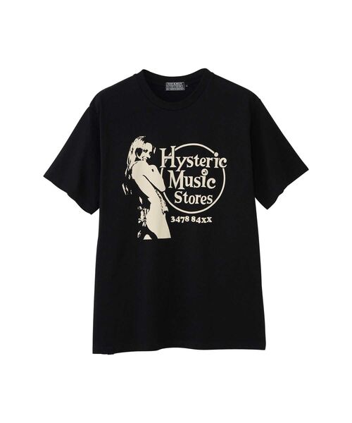 ヒステリックグラマー Tシャツ ブラック Mサイズ 中古 HYSTERIC