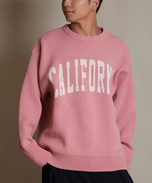 セール】ニット/セーター（ピンク/桃色系・バックプリント