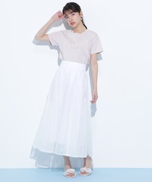 【新品タグ付き】ジル バイ ジルスチュアート　ティアレースフレアロングスカート ティアードレーススカート | JILL by JILL STUART（ジル バイ