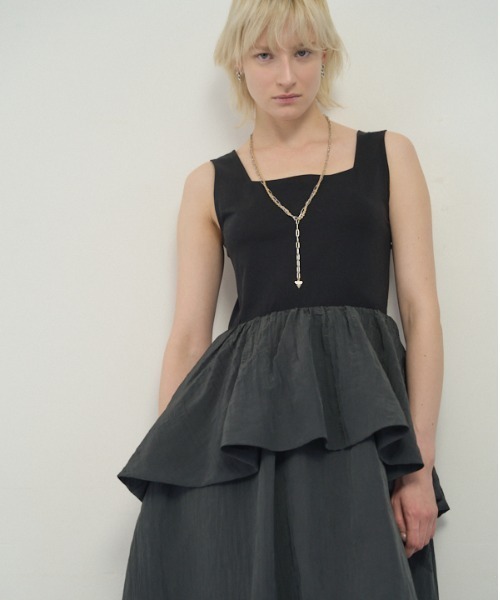 Muel Chic（ミュエルシック）の「Buell onepiece ビューエルワンピース（ワンピース・レディース・ブラック系/ホワイト系/ブラウン系・MEDIUM/SMALL）」の19枚目の写真