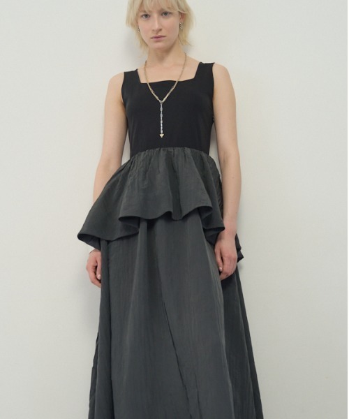 Muel Chic（ミュエルシック）の「Buell onepiece ビューエルワンピース（ワンピース・レディース・ブラック系/ホワイト系/ブラウン系・MEDIUM/SMALL）」の17枚目の写真