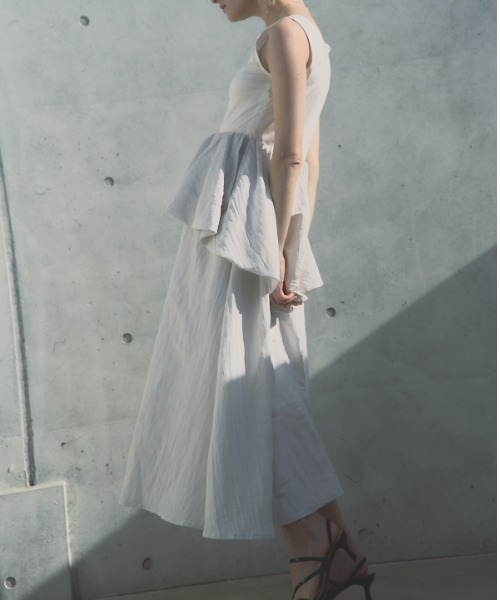 Muel Chic（ミュエルシック）の「Buell onepiece ビューエルワンピース（ワンピース・レディース・ブラック系/ホワイト系/ブラウン系・MEDIUM/SMALL）」の7枚目の写真