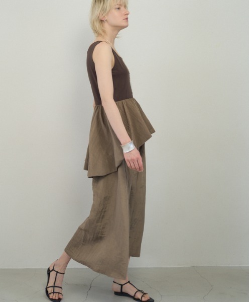 Muel Chic（ミュエルシック）の「Buell onepiece ビューエルワンピース（ワンピース・レディース・ブラック系/ホワイト系/ブラウン系・MEDIUM/SMALL）」の15枚目の写真