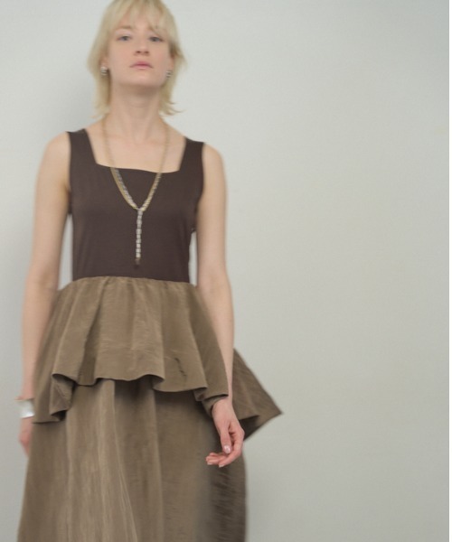 Muel Chic（ミュエルシック）の「Buell onepiece ビューエルワンピース（ワンピース・レディース・ブラック系/ホワイト系/ブラウン系・MEDIUM/SMALL）」の12枚目の写真