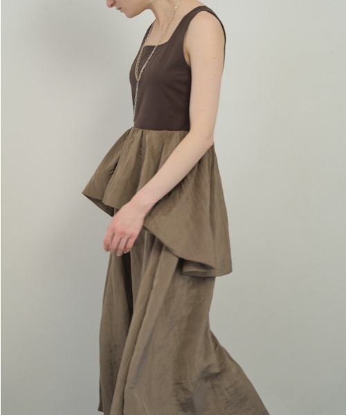 Muel Chic（ミュエルシック）の「Buell onepiece ビューエルワンピース（ワンピース・レディース・ブラック系/ホワイト系/ブラウン系・MEDIUM/SMALL）」の13枚目の写真